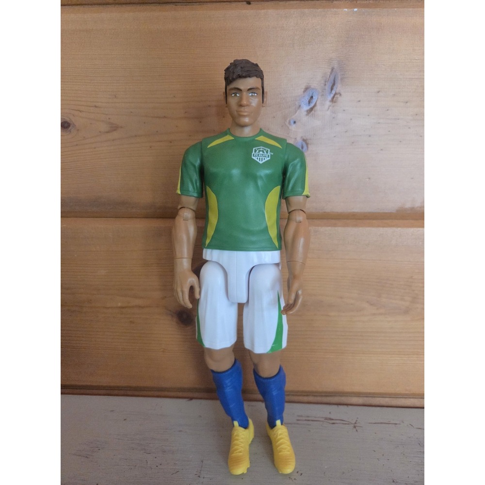 Mattel Neymar Jr Soccer‎ Action Figure Brazil Green Jersey DYK23 Toy Collectible